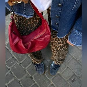 Leopard Print Zara Jeans🌸💕